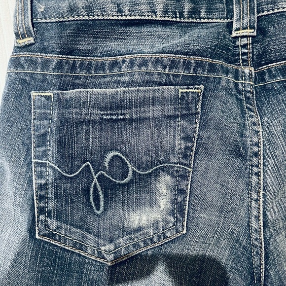 Guess sz 28 daredevil boot cut low rise approx 8 - 8.5 inches - Picture 11 of 13